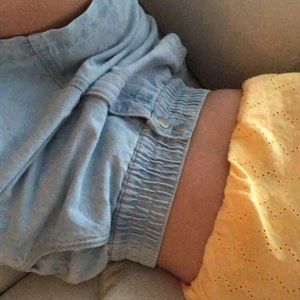 Jean skirt (elastic band)